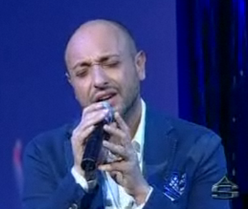 Gigi Finizio nel programma "Insieme" trasmesso su Antenna Sicilia